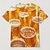 billiga T-shirts-Oktoberfest Öl T-shirt Lederhosen T-shirt Match Bayersk München Tyska Grafisk Till Herr Vuxna Karnival Oktoberfest öl 3D-utskrift Fest