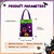 preiswerte Halloween-Personalisierte Halloween-Leckerli-Tasche mit Namen für Kinder, individueller Süßigkeiten-Tragekorb für „Süßes oder Saures“, auffällige Tasche aus Vliesstoff mit großem Fassungsvermögen,