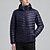 preiswerte Pufferjacken-Herren Kapuzenjacke Daunenjacke Winterjacken Außen Warm Wanderoutfits Wanderbekleidung Winter Herbst Oberteil Camping / Wandern / Höhlenforschung Laufen Schwarz Hellgrau Grün