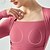 abordables Hauts de yoga-Maillots de sport haut de Pilates Haut de sport Femmes Top manche longue Encolure carrée Doux pour la Peau Douceur Respirant Plis Coupe ajustée Pilates Yoga Automne Des sports Tenues de Sport Noir