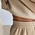 abordables Chándales-Mujer Tracksuit Sudadera Ropa Deportiva Otoño Manga Larga Mantiene abrigado Resistente al Viento Suave Gimnasio Rutina de ejercicio Deportes Ropa de deporte Ropa de Deporte Color sólido Negro con