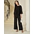 preiswerte Spitzenoberteile-Damen Spitzenbluse Bluse Elegante Oberteile Chiffon Tops Einfarbig Blumen Grafik Elegant Stilvoll Basic Halbarm Flattrige Ärmel U-Boot-Ausschnitt Normale Oberteile Hochzeitsgast Arbeit Täglich
