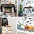 voordelige Halloween Keuken-Halloween spinnendecoratieset - Halloween zwart spinnenweb tafelkleed, Halloween tafelloper, Halloween spinnenweb lampenkappen, 36 stuks enge 3D vleermuizen voor Halloweenfeest
