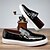 billiga Herrsneakers-Herrloafers i gula vävda konstläder med dubbla spännen, slip-on-skor för sommarutflykter, resor och vardagsbruk