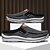 cheap Men&#039;s Clogs &amp; Mules-Men&#039;s Khaki Slip-On Canvas Loafers with Elastic Gore Lightweight Flexible Sole Comfortable for Driving Casual Office and Everyday Wear