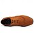 abordables Semi-formel-Chaussures Oxford pour homme en similicuir marron caramel avec détails brogue – chaussures à lacets décontractées et élégantes pour le travail, les rendez-vous et le quotidien
