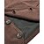 preiswerte Men&#039;s Vest-Herren Weste Gilet Urlaub Party Geschäft Mode Lässig Frühling Herbst Knöpfe Tasche Polyester Cordstoff Bequem Einfarbig Einreihig Ein-Knopf V Ausschnitt Normale Passform Dunkelbraun Schwarz