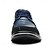 billige Semi-formel-Herre marineblå casual sneakers med mesh-paneler og snørebåndsdesign – moderigtige komfortsko til weekend, streetwear og rejser