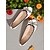 baratos Sapatilhas de mulher-sapatilhas femininas com laço – sapatos casuais de bico redondo para caminhadas diárias, piqueniques e compras de fim de semana