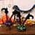ieftine Decorațiuni de Halloween pentru suspendare și masă-Decor de masă cu picioare de elf cu susul în jos de Halloween, recuzită flexibilă pentru scenă înfricoșătoare, decor de prezentare a unei case bântuite