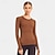 economico Top Yoga-Per donna Magliette sportive parte superiore del pilates Sport in alto Scollo a giro Elastico Traspirante Vestibilità aderente Manica Lunga Gli sport Tinta unica Top Per Pilates Yoga Abbigliamento