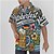 baratos Camisas-Oktoberfest Cerveja Pretzel camisas havaianas Camisa Aloha Bávaro Munique Alemão Arte Gráfica Para Homens Adulto Carnaval Cerveja Oktoberfest Impressão 3D Férias Festa