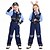 tanie Stroje dla dziewcząt-Zwierzogród Policjant Bunny Judy Hopps Stroje Kostium Film przygodowy Cosplay Kostiumy z filmów for Dla dziewczynek Dla dzieci Halloween Karnawał Światowy Dzień Książki Spektakl Edukacyjne