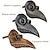 preiswerte Halloween-Maske &amp; Requisiten-Halloween Pest Arzt Maske für Erwachsene Steampunk Vogelschnabel realistische gruselige Kostüme Latex Gesichtsmaske, gruselige Vogelschnabel Horror Maske, gruselige Party Requisite