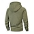 cheap Tactical Hoodie-Men&#039;s Hoodie Black Wine Army Green Navy Blue Blue Hooded Plain Zipper Pocket Sports &amp; Outdoor Casual Daily Streetwear Cool Sportswear Spring &amp;  Fall Clothing Apparel Hoodies Sweatshirts  Long Sleeve