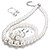 economico Parure di gioielli-Set di gioielli da sposa, 1 set di anelli con perle e zirconi, orecchini, collane, bracciali, eleganti e raffinati, per donna, set di gioielli per matrimonio, occasione speciale, quotidiano.