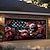 voordelige Garage en Deurbanners-Deurdecoraties Garage Deur Cover Schedel 4e Juli Onafhankelijkheidsdag Buitengewone Banner Grote Achtergrond voor Feestdagen Buiten Garage Deur Thuis Wanddecoraties