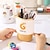 baratos Presentes Personalizados-estojo personalizado com nome personalizado, presente de volta às aulas para crianças, bolsa de papelaria com design de letras divertidas, organizador exclusivo de materiais escolares