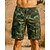 preiswerte Unterteile-Herren Cargoshorts Wandershorts Tarnung Sommer Außen Normale Passform Schnelltrocknend Leicht Elastisch Atmungsaktiv Shorts Cachi scuro Armeegrün Baumwolle Tennis Golfspiel Laufen 29 30 31 32 34