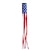preiswerte 250. Jubiläum-4. Juli Dekorationen Amerikanischer Windsock schwer belastbar patriotische 4. Juli Außenanlage Dekor Flagge USA Windsock Sterne rot weiß blau Dekor für den Unabhängigkeitstag außen