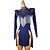 abordables robe de compétition-Danse Latine Robe Gland Épissage Cristaux / Strass Femmes Performance Entraînement manche longue Chinlon Maille Spandex