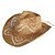 billige Hatter-1 stk. elegant damehatt med strå og bred brem, lett og pustende sommerhatt for strandaktiviteter, uformell &amp;formelle arrangementer, tilbehør til arrangementer