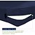 abordables Housse de Coussin de Patio-Housse de coussin de siège Couleur Unie Teint en fil Polyester Literie