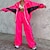 abordables Chándales-Mujer Tracksuit Sudadera Ropa Deportiva Otoño Manga Larga Mantiene abrigado Resistente al Viento Suave Gimnasio Rutina de ejercicio Deportes Ropa de deporte Ropa de Deporte Bloque de color amarillo