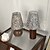 abordables lampe de chevet-Lampe de table à 1 lumière en tissu imprimé floral pastoral français traditionnel, abat-jour rond, base en bois massif, pour chambre à coucher