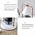 billige sengelampe-Retro aromaterapi stearinlyslampe, dæmpbar natbordslampe, sort, moderne stil, LED-pærer, 110v, 35w, røgfri, indendørs brug