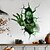 voordelige Halloween Stickers-Halloween muursticker met 3D-enge groene schedel, baanbrekend ontwerp, zelfklevende muurdecoratie voor slaapkamer en woonkamer