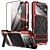 voordelige iPhone-hoesjes-telefoon hoesje Voor Apple AirTag iPhone 16 Pro iPhone 16 Pro Max iPhone 15 iPhone 15 Pro Max iPhone 14 Pro Max Achterkant Retro Geometrisch patroon Gehard glas Metaal Siliconen