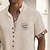abordables Patrón étnico-Hombre Sol Étnico Cultura india Camisa Abotonar la camisa Camisa de cuello alto Mangas cortas retro de la vendimia Vacaciones Diario Verano Primavera cuello de abuelo Collar mandarín Impresión 3D