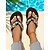 preiswerte Urlaubsandalen-Schwarze Flip-Flop-Sandalen mit Strasssteinen und bunten Kristallverzierungen für Damen – glamouröse Strandsandalen für Poolpartys, Urlaube und Sommeroutfits