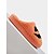 abordables Pour les femmes-Femmes Slip-Ons Chaussons Moelleux Maison Quotidien Grimace Talon plat Bout Rond Peluches Confort Fausse Fourrure Mocassin Noir / blanc Orange / Noir Noir / Beige