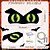 voordelige Halloween Buiten-Rond Oogbol Afstandsbediening Halloween AAA-batterijen aangedreven USB 1 stuk