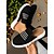 abordables Sabots et mules femme-Mules Flyknit beiges à enfiler pour femme – chaussures de marche légères et respirantes pour les promenades au parc, les voyages et les courses d&#039;automne