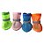 abordables Botas &amp; Protectores de Patas-Zapatos de malla para perros, botas para mascotas, zapatos transpirables para perros pequeños, sandalias impermeables para mascotas con suela antideslizante y cierre de cremallera, protector duradero