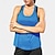 preiswerte Yoga Tops-Damen Pilates-Oberteil Rundausschnitt Leichte Kleidung Atmungsaktiv schweißabsorbierend Ärmellos Sport Einfarbig Oberteil Für Pilates Fitnessstudio Zumba Lässiger Schnitt Sportkleidung