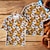baratos Camisas-Oktoberfest Cerveja linguiça Pretzel camisas havaianas Camisa Aloha Bávaro Munique Alemão Arte Gráfica Para Homens Adulto Carnaval Cerveja Oktoberfest Impressão 3D Férias Festa