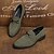 billiga Slip-ons och loafers till herrar-olivgröna herrloafers – snygga slip-on-skor i konstmocka med metallspänne för affärsmässiga och avslappnade looks, både middagsdejter och kontorskläder
