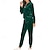 abordables Survêtements-Femmes Ensemble Survetement Jogging Pantalon Athleisure Automne manche longue Velours Coupe-vent Salle de sport Entraînement Sportif Tenue de sport Tenues de Sport Couleur Unie Noir Rouge Bordeaux