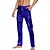 ieftine Pantalonii-Discotecă Anii 1980 Metalic strălucitor Pantaloni Mascaradă Hippie Disc Culoare solidă Bărbați Costum de carnaval Mascaradă Parada Mândriei Luna Mândriei Adulți Pantaloni