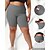 billige Sport Plussize &amp; Graviditet-Dame pilatesleggings sportsbukser Yoga Leggings Lomme Lettvekt Pilates Treningsstudio Løp Shorts Mørkegrå Store størrelser sport Sportsklær Mikroelastisk