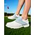 levne Dámské golfové boty-Dámské růžové golfové boty – klasické tenisky na šněrování pro outdoorové sporty, golfové turnaje a ležérní country club styl