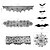 voordelige Halloween Keuken-Halloween spinnendecoratieset - Halloween zwart spinnenweb tafelkleed, Halloween tafelloper, Halloween spinnenweb lampenkappen, 36 stuks enge 3D vleermuizen voor Halloweenfeest