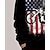 voordelige 250e Jubileum VS-Jongens 3D Vlag Trui met capuchon Lange mouw Lente Herfst Modieus Streetwear Kinderen 4-12 jaar Capuchon Casual Dagelijks Buiten Normale pasvorm