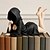 cheap Statues-Mysterious Statue Hooded Gothic Shelf Decor,Resin Creepy Cute Woman Figurine Bookend, Dark Aesthetic Sculpture for Home, Office, Bookshelf, Halloween or Year-Round Display