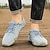 preiswerte Lässige Schnürschuhe-Grüne, lässige Sportschuhe zum Schnüren für Herren – atmungsaktive, leichte Sneaker für Spaziergänge im Freien, Reisen und den Alltag