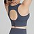 billige Sports-BH&#039;er og veste-Dame Yoga-bh Kampvogn Pilates-bh Undertøj Høj Effekt Høje støtter Åndbart Trådløs Vatteret Ensfarvet / almindelig farve Sport Sportstøj Hvid Lyserød Fitness Pilates Løb
